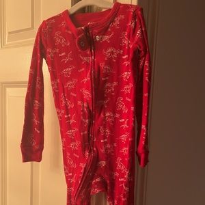 Dinosaur footed pjs